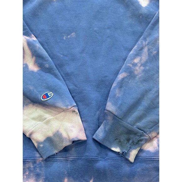 Rare Vintage Champion Buffalo Bills NFL Bleached Crewneck Sweatshirt Men's Large - Picture 6 of 8